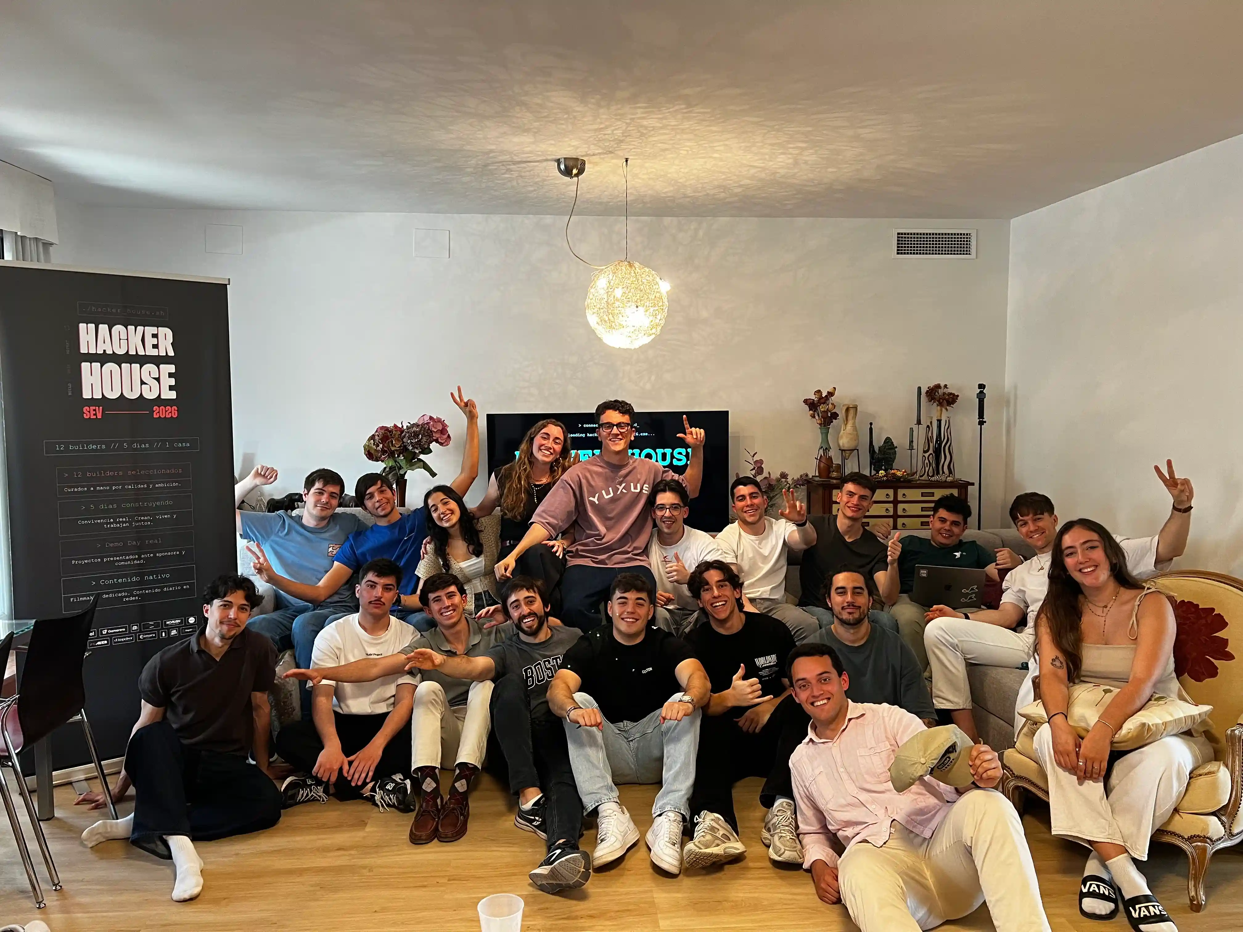 Hacker house techieclub — Abril 2026