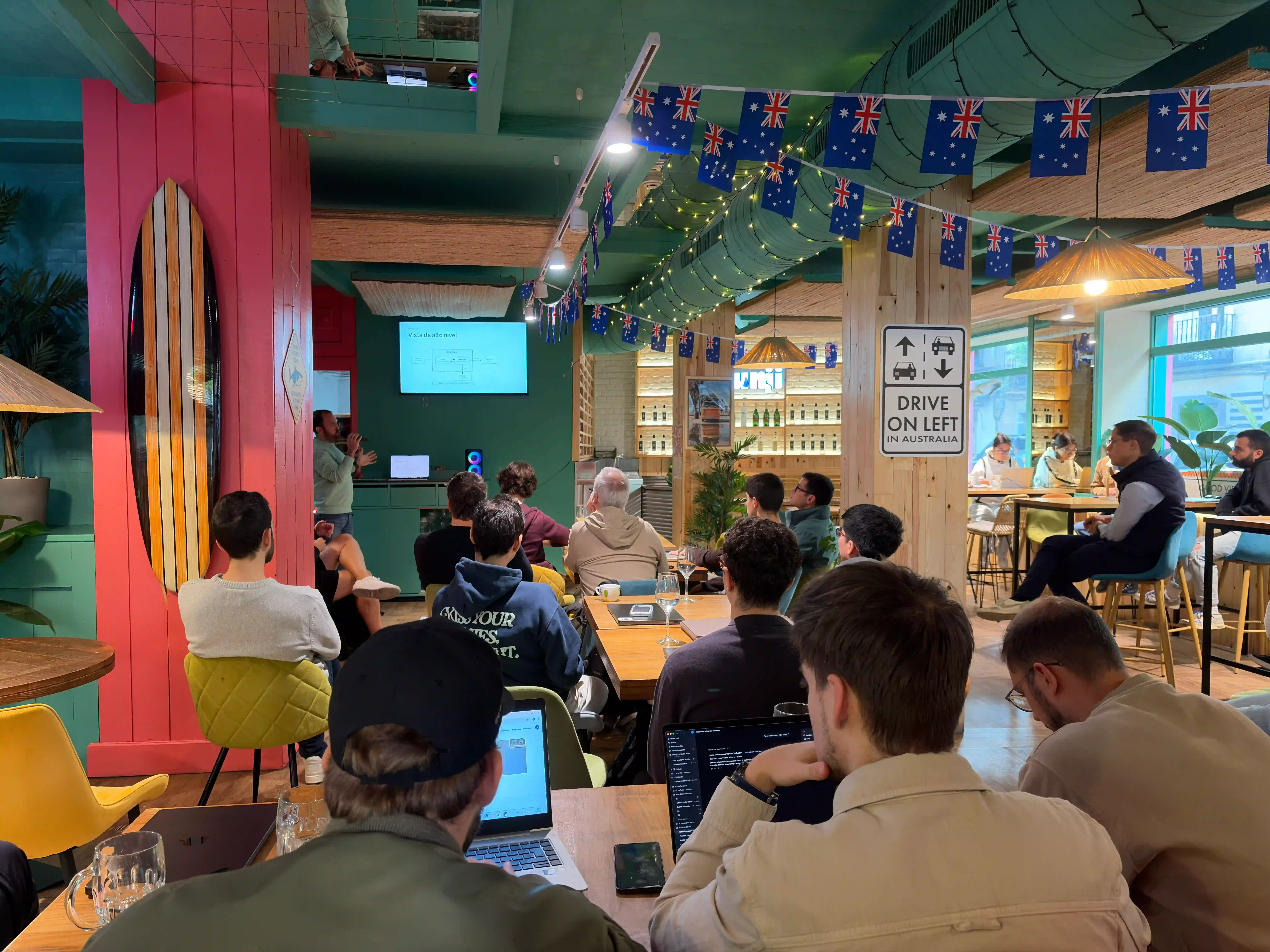 techieclub x MadBuilders café